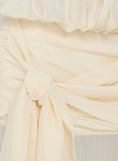 Faythe High Neck Maxi Dress Butter