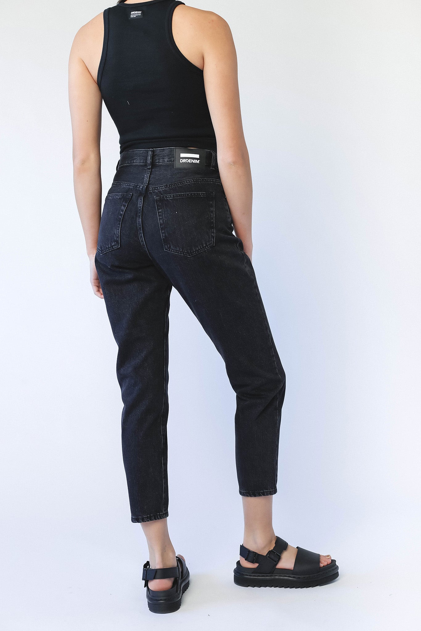 DR DENIM Nora Jeans Black Retro
