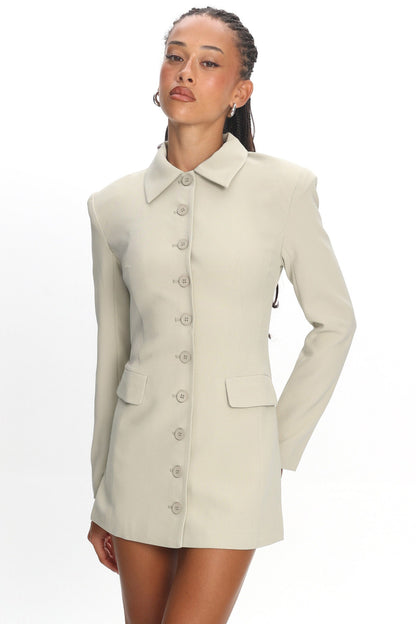 LIONESS Cheri Mini Dress Matcha