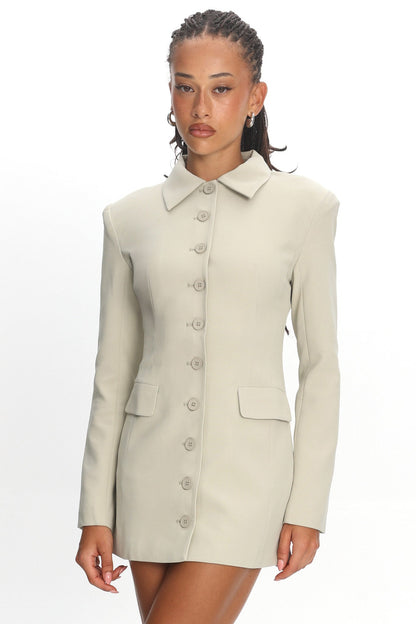 LIONESS Cheri Mini Dress Matcha